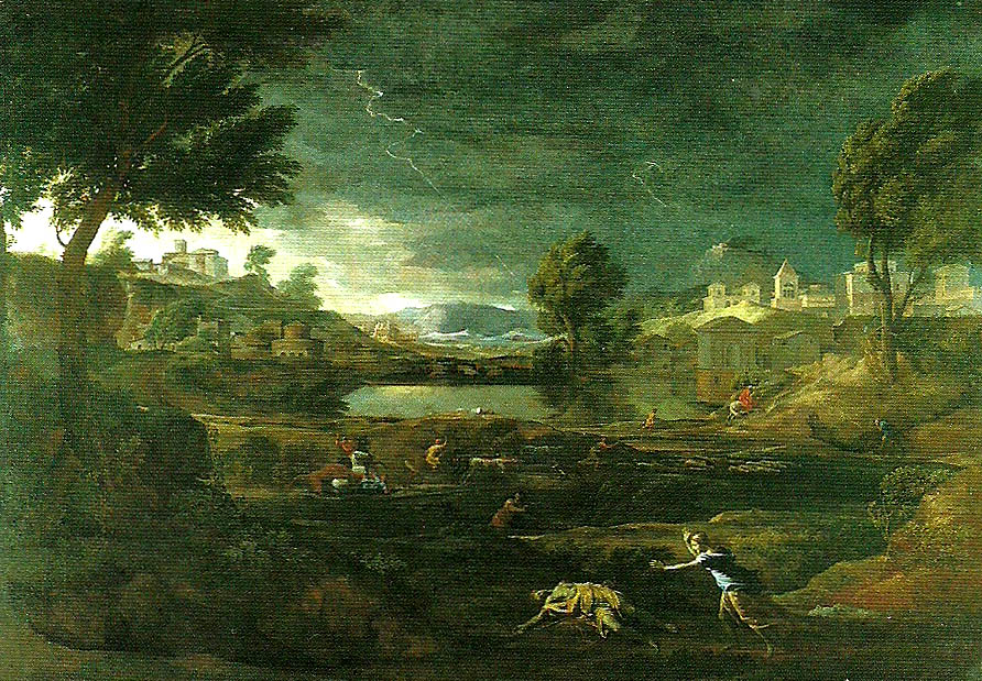 landscape with pyramus and thisbe